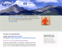 Tablet Screenshot of campsalvation.com